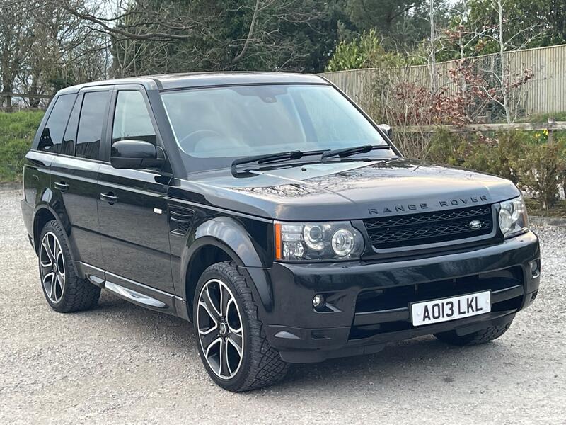View LAND ROVER RANGE ROVER SPORT 3.0 SD V6 HSE Black Auto 4WD Euro 5 5dr