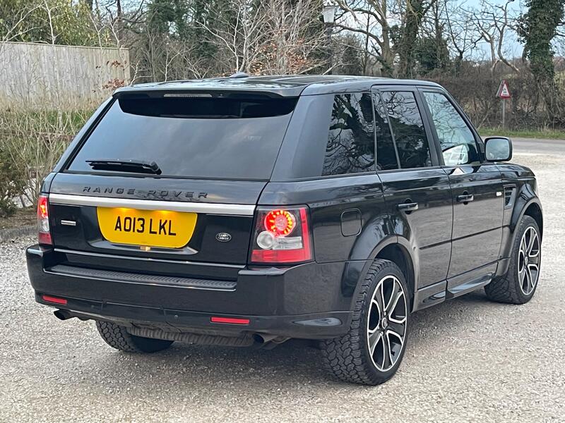 View LAND ROVER RANGE ROVER SPORT 3.0 SD V6 HSE Black Auto 4WD Euro 5 5dr