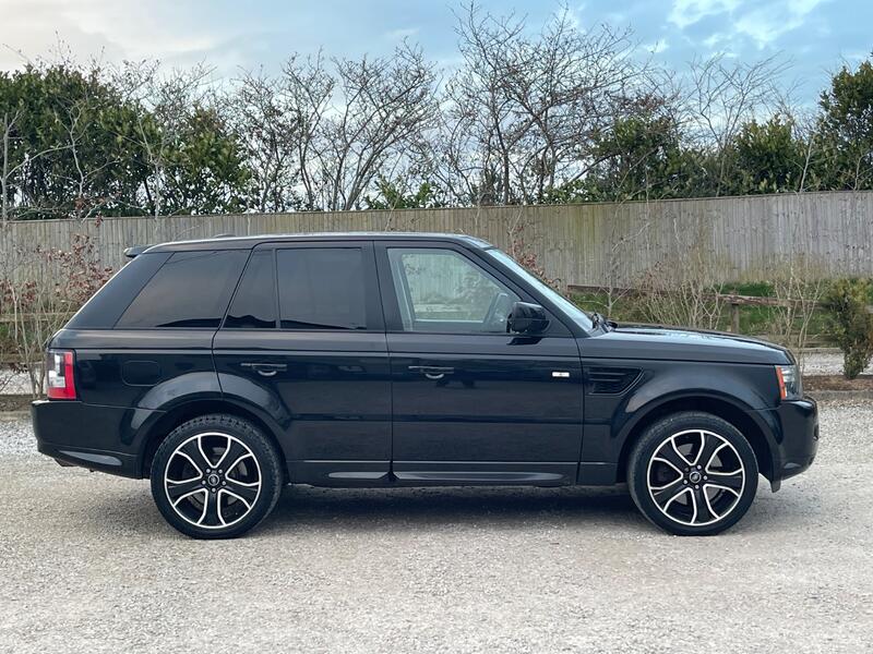 View LAND ROVER RANGE ROVER SPORT 3.0 SD V6 HSE Black Auto 4WD Euro 5 5dr