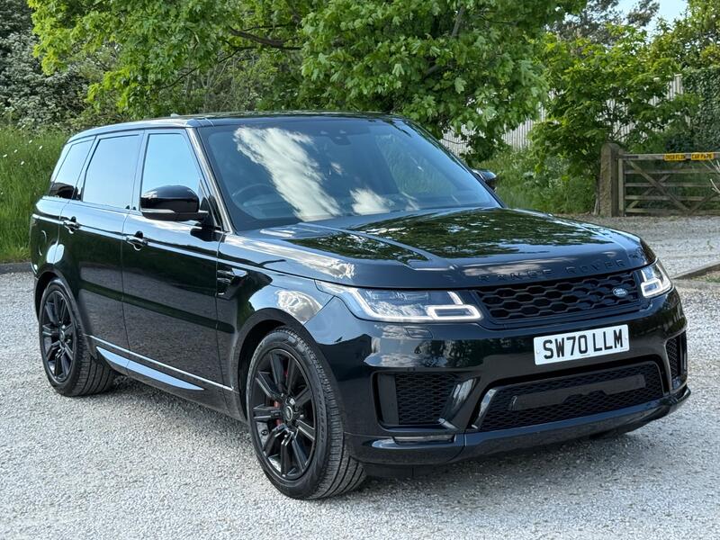 View LAND ROVER RANGE ROVER SPORT 2.0 P400e 13.1kWh HSE Dynamic Black